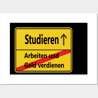 Studieren Posters and Art